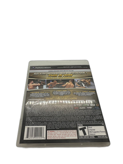 Sony PS3 Ufc Undisputed 10 CIB Tested