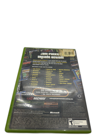 Microsoft Xbox Og Midway Arcade Treasures CIB Tested