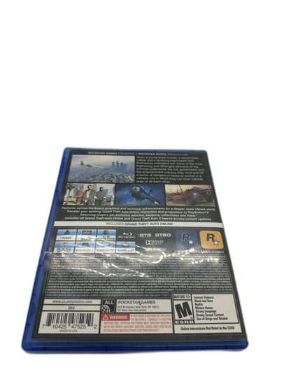 Sony PS4 Gta V CIB Tested