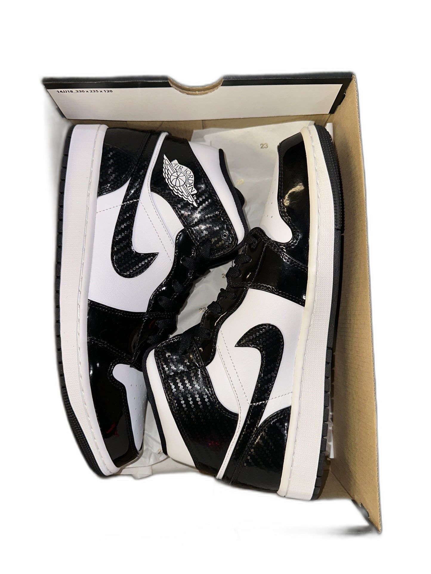 New Air Jordan 1 Mid Carbon Fiber Size 11 Mens DD1649001