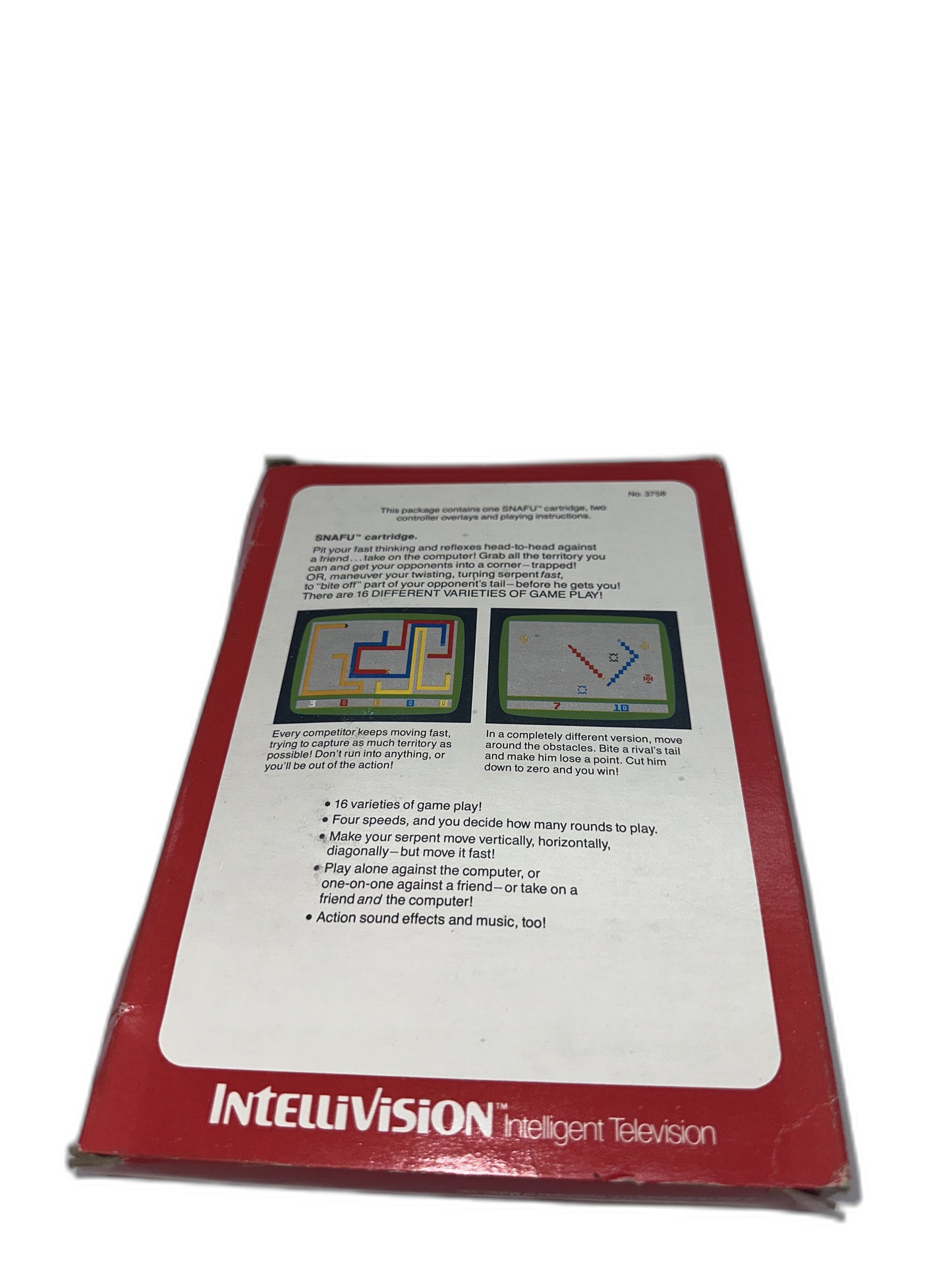 Mattel Intellivision Snafu CIB Tested