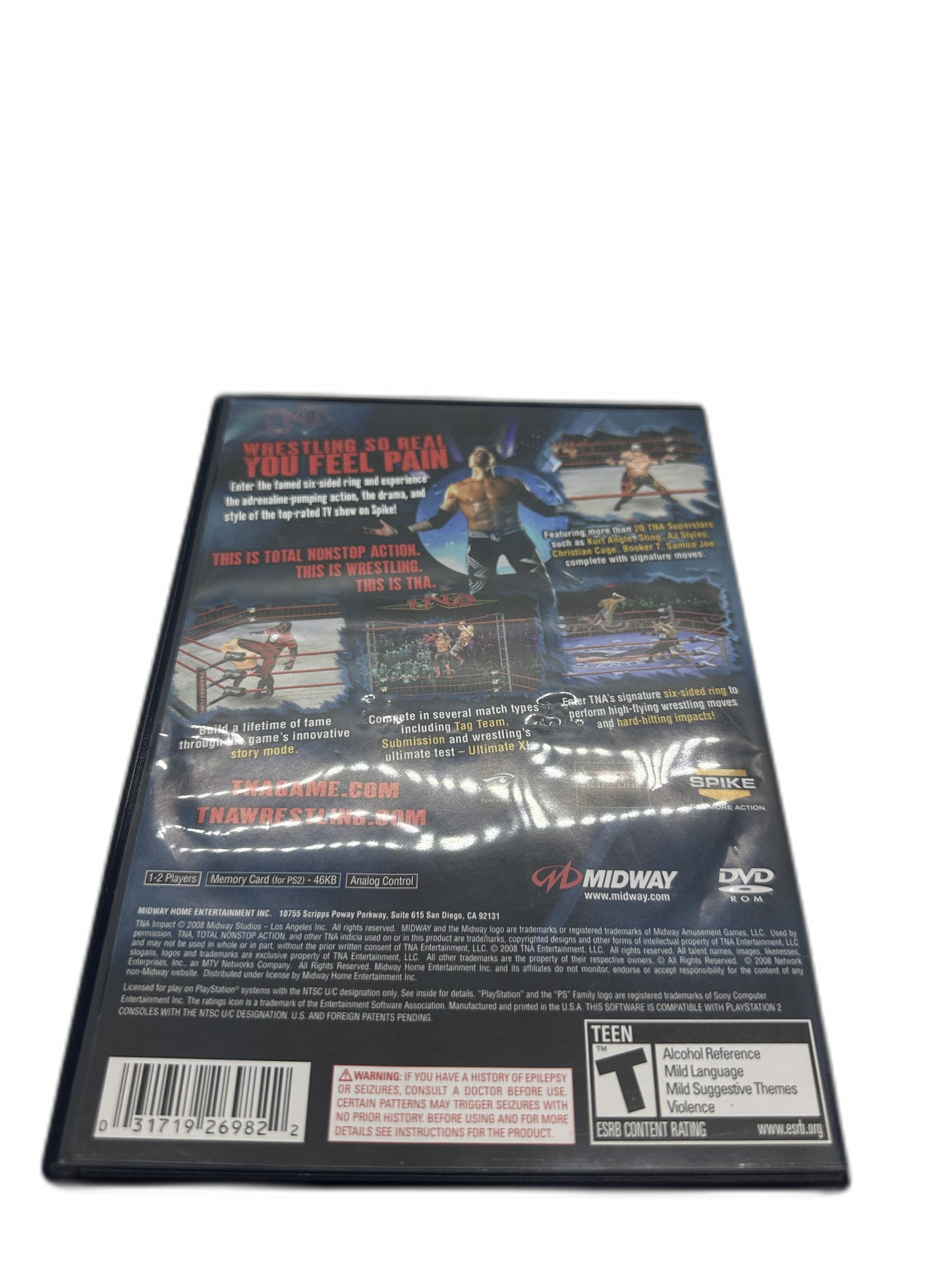 Sony PS2 Tna Impact CIB Tested