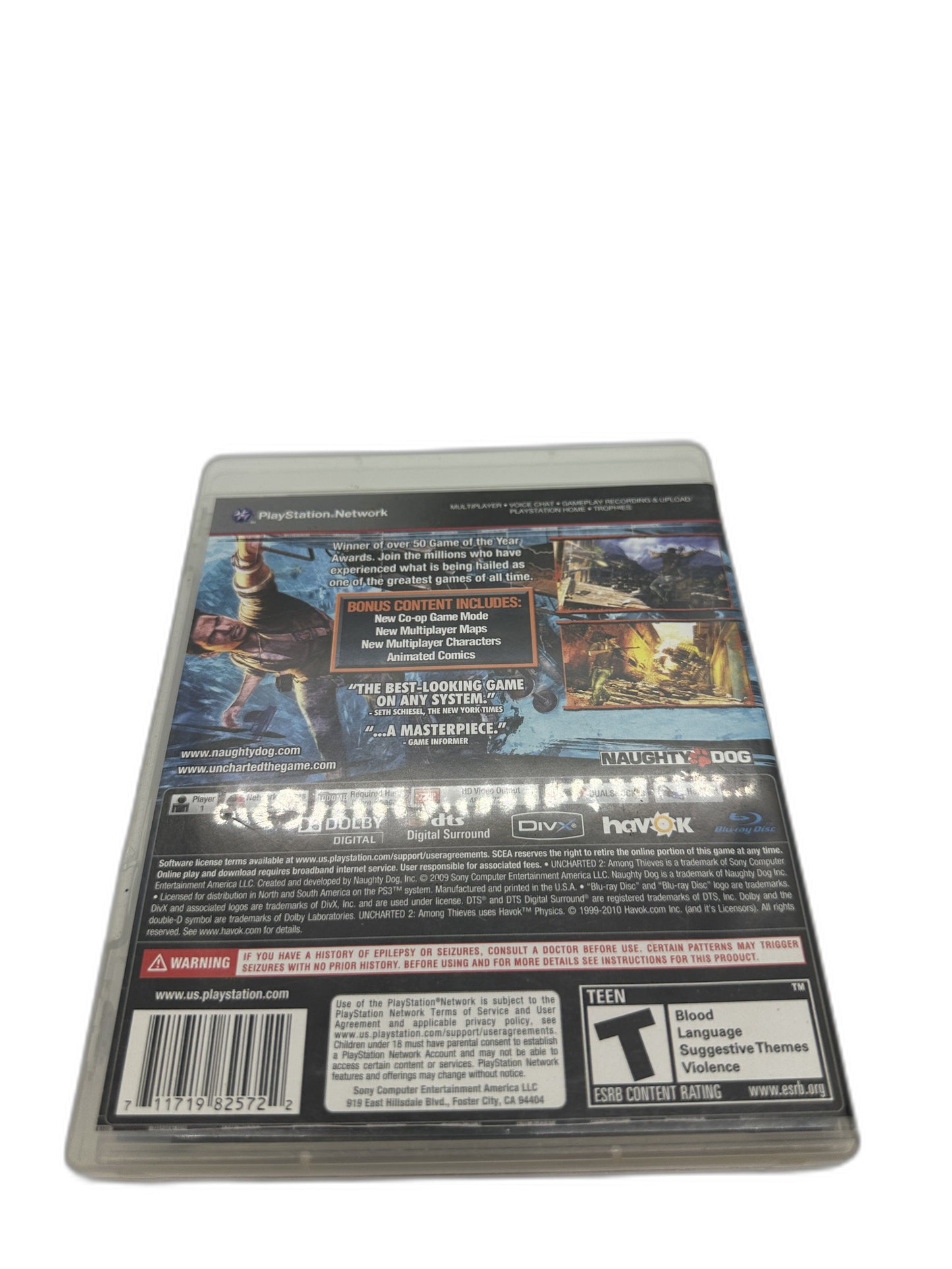 Sony PS3 Uncharted 2 Tested