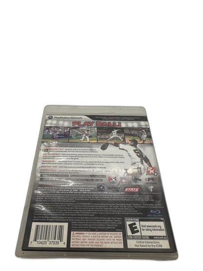Sony PS3 Mlb 2K9 CIB Tested