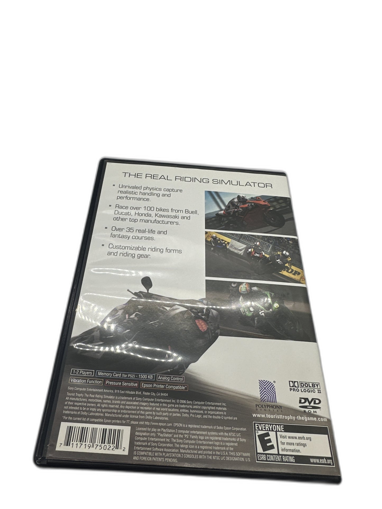 Sony PS2 Tourist Trophy CIB Tested