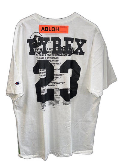 New Off White Virgil Abloh X Mca Figures Of Speech Pyrex Team T-Shirt Size Xxl