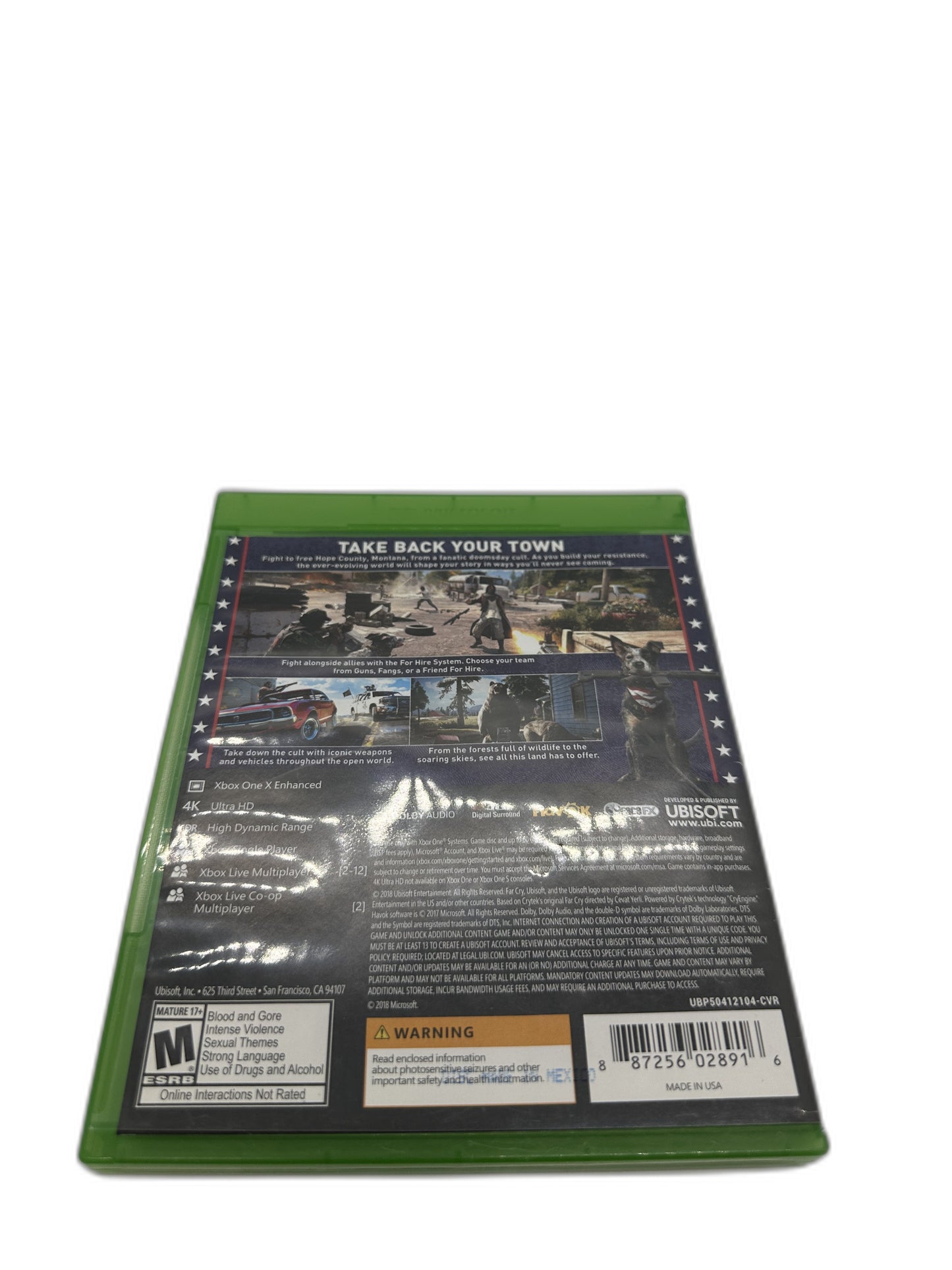 Microsoft Xbox One Farcry 5 Tested