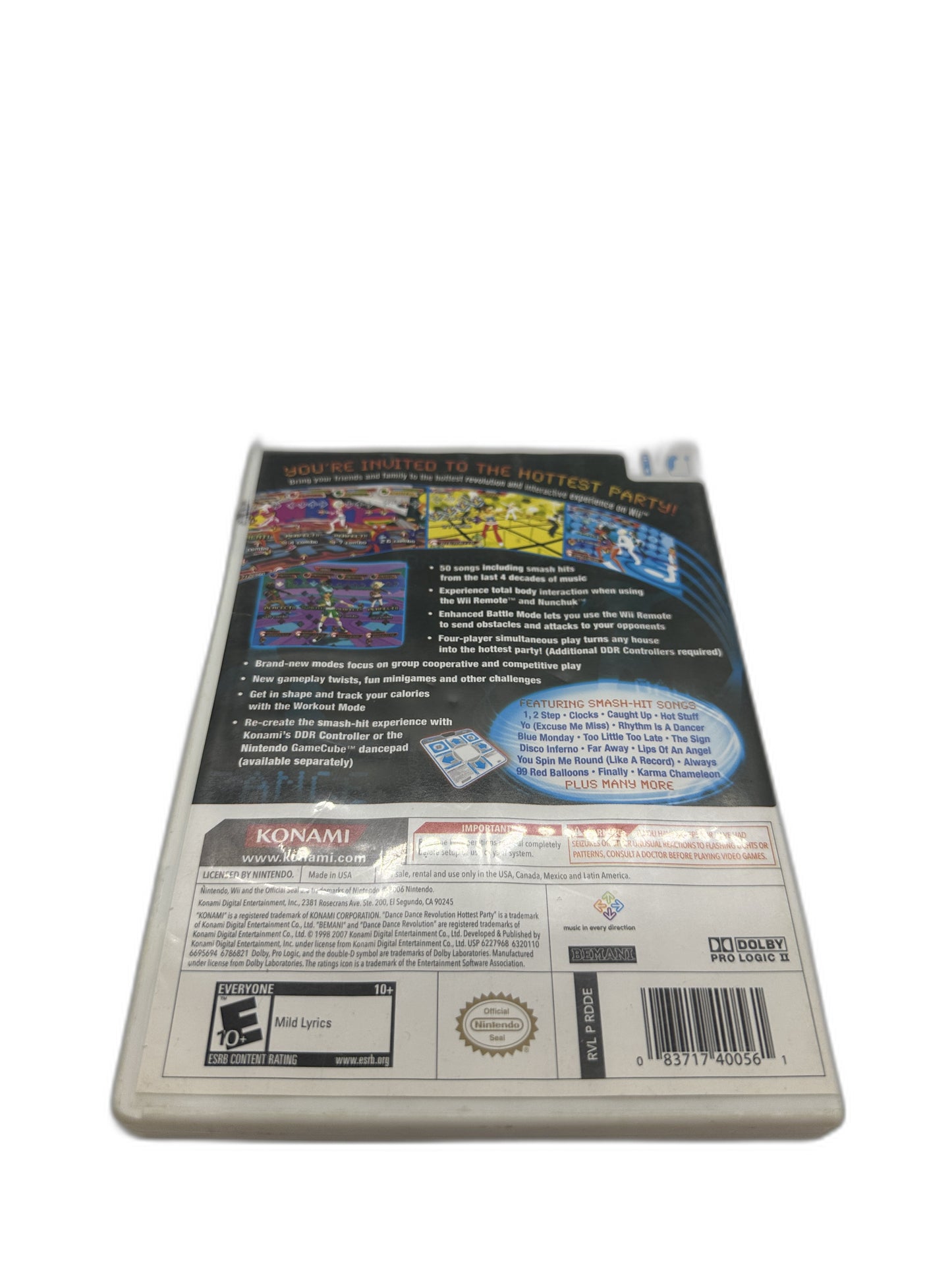 Nintendo Wii Ddr Hottest Party CIB Tested