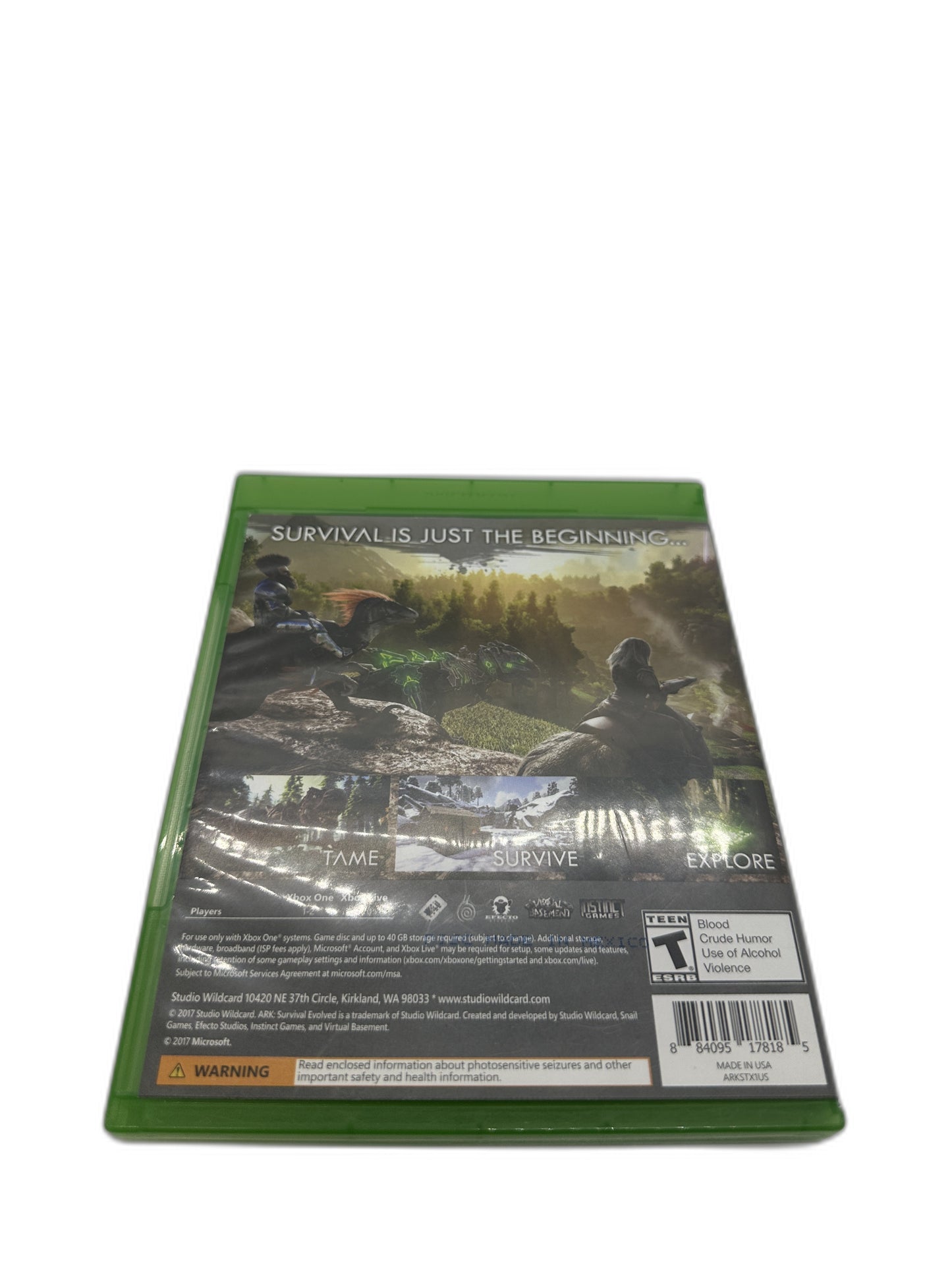 Microsoft Xbox One Ark Survival Evolved Tested