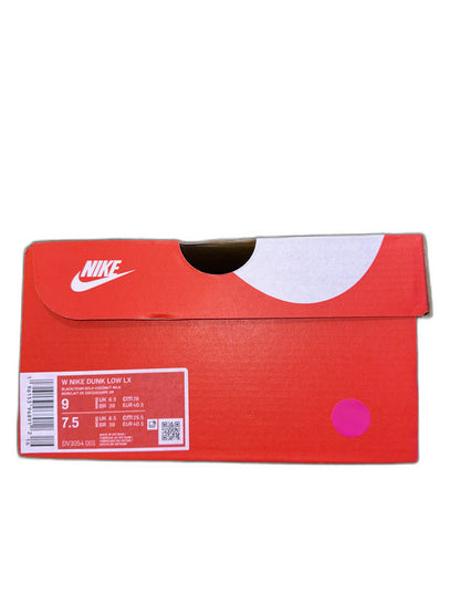 New Nike Dunk Low Black Suede Womens Size 9 DV3054001