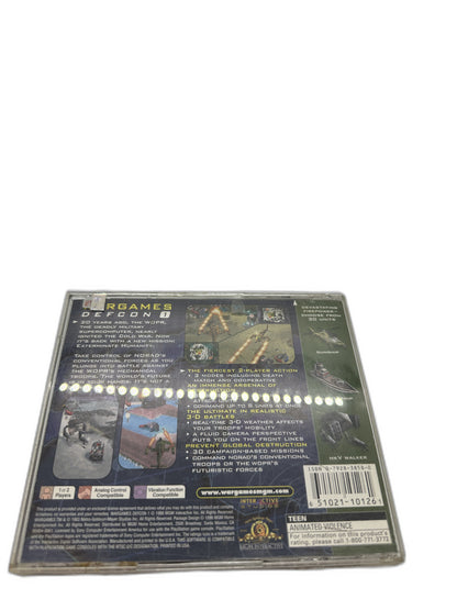 Sony PS1 Wargames Defcon 1 CIB Tested