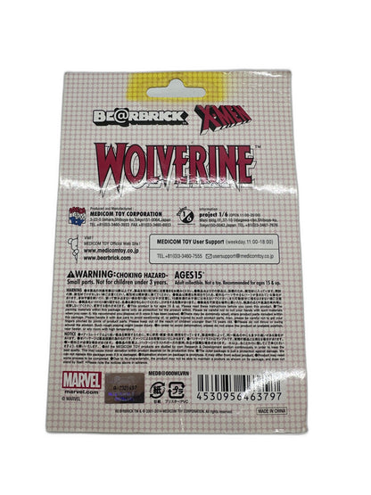 New Bearbrick Wolverine 100%