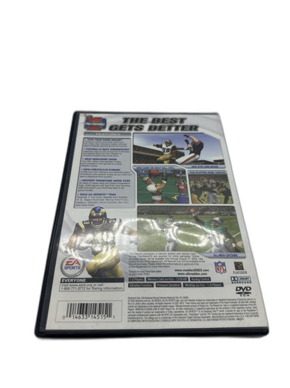 Sony PS2 Madden Nfl 3 CIB Tested