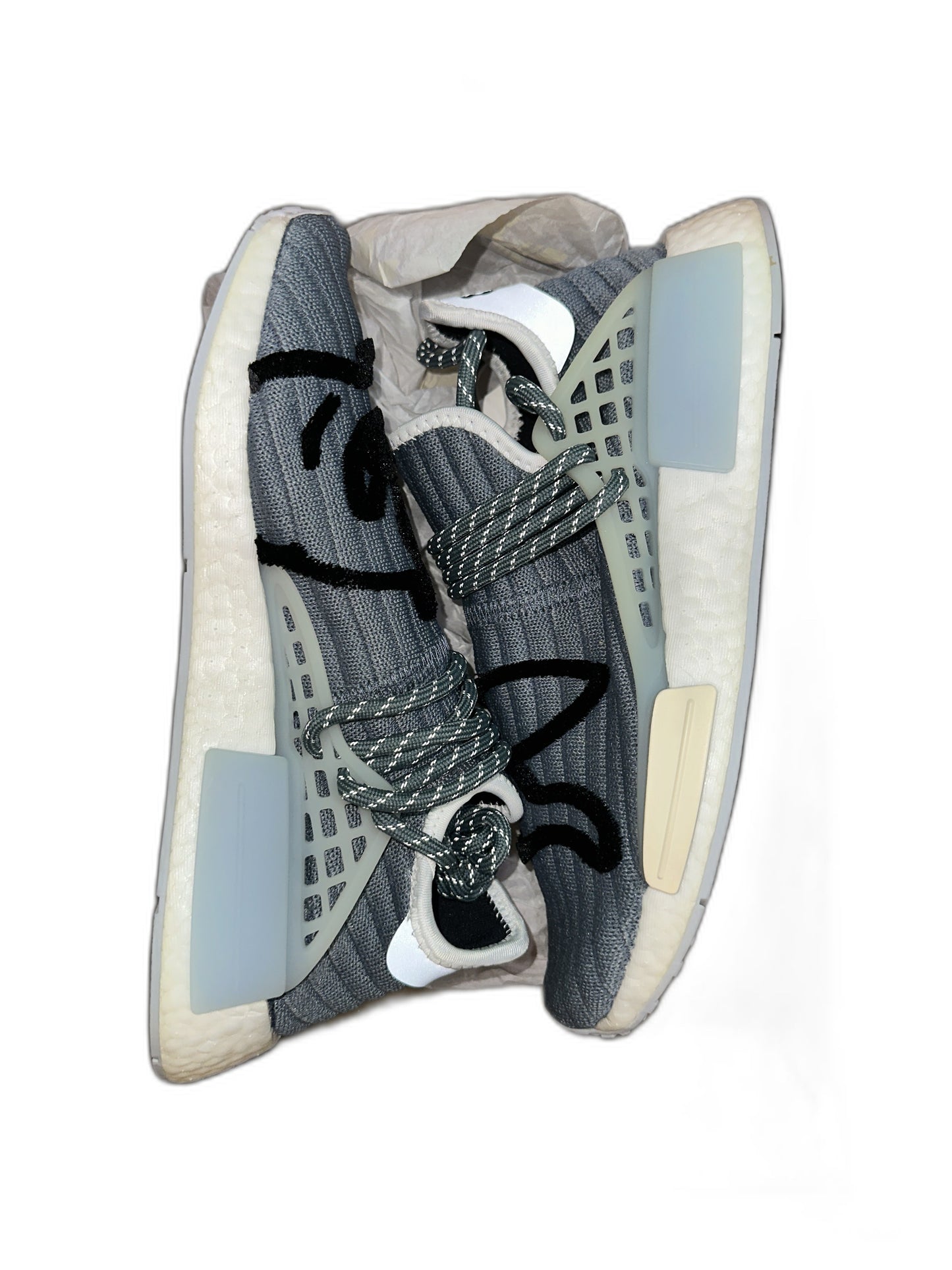 New Adidas Nmd Hu Pharrell X Billionaire Boys Club Running Dog Size 7.5 Mens