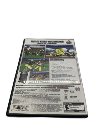 Sony PS2 Ncaa Football 5 CIB Tested