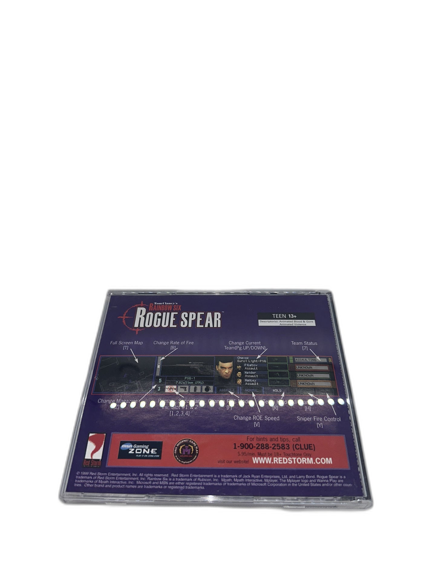 Pc Rainbow Six Rogue Spear CIB Tested