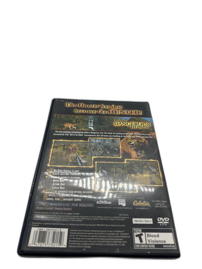 Sony PS2 Cabela'S Dangerous Hunts CIB Tested