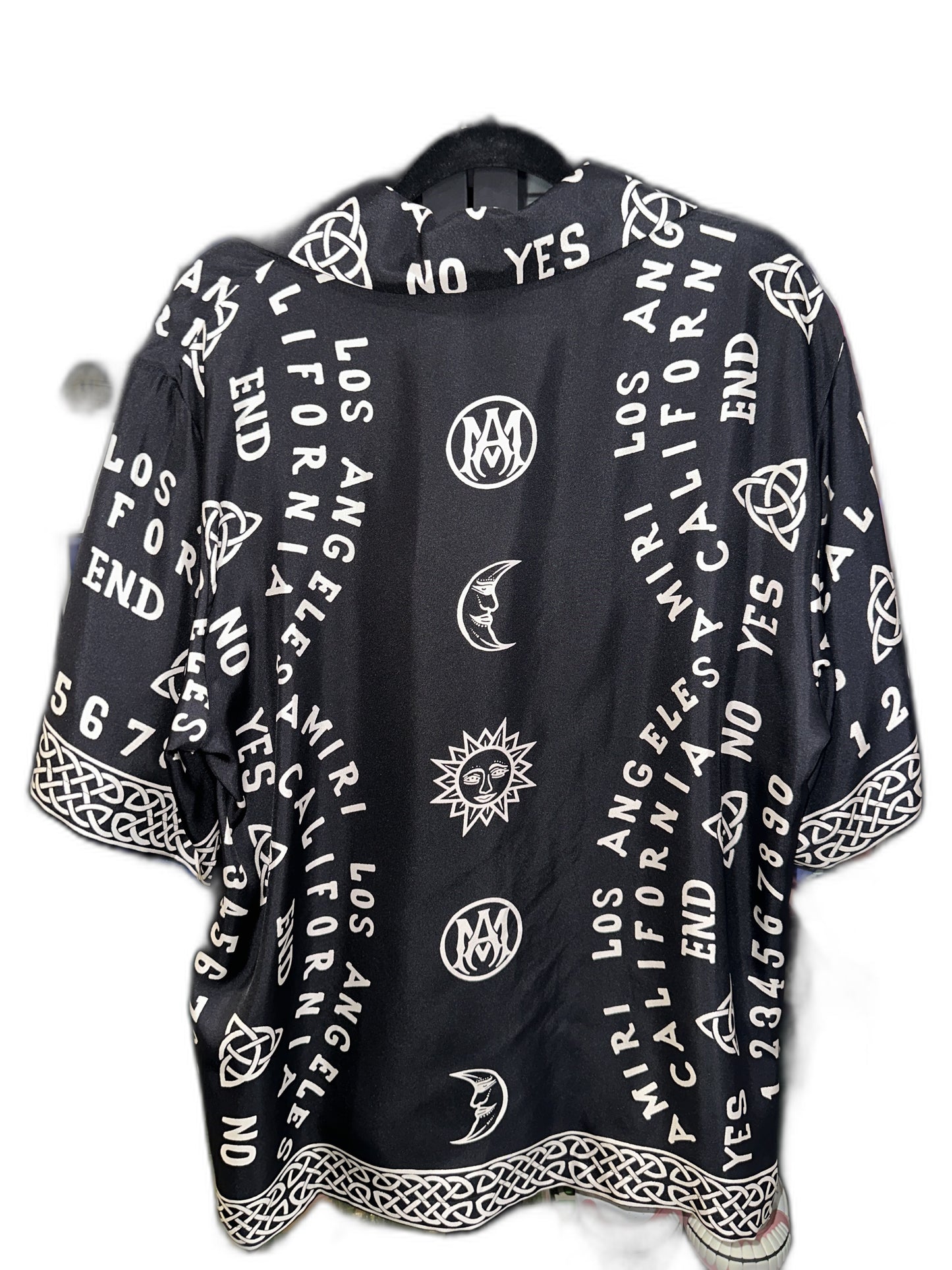 New Amiri Ouija Board Shirt Size M Mens