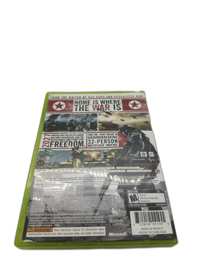 Microsoft Xbox 360 Homefront CIB Tested