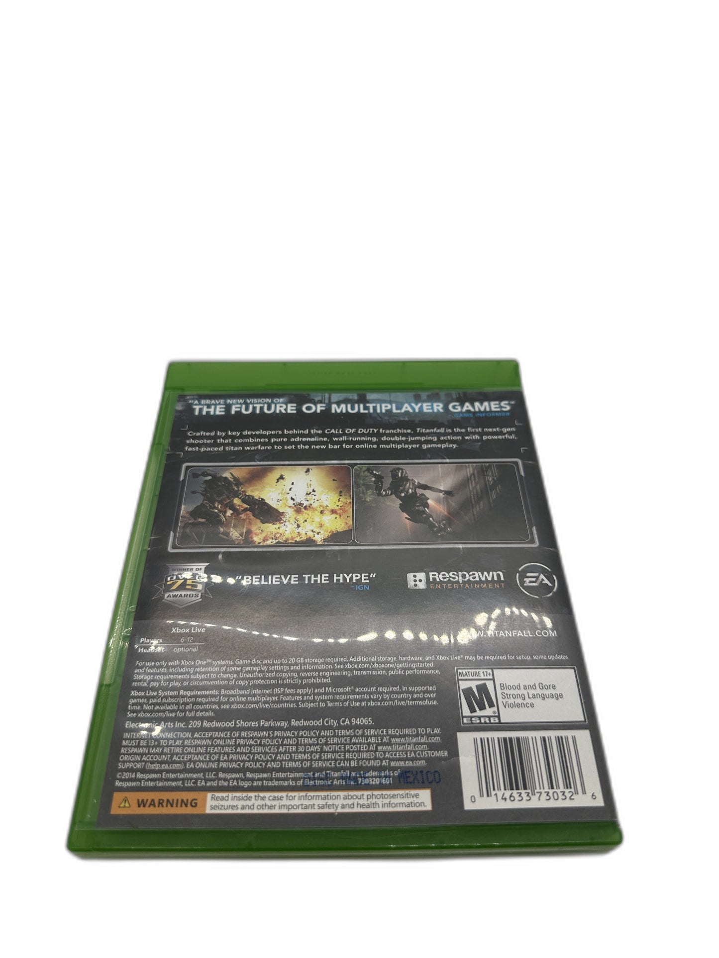 Microsoft Xbox One Titanfall Tested