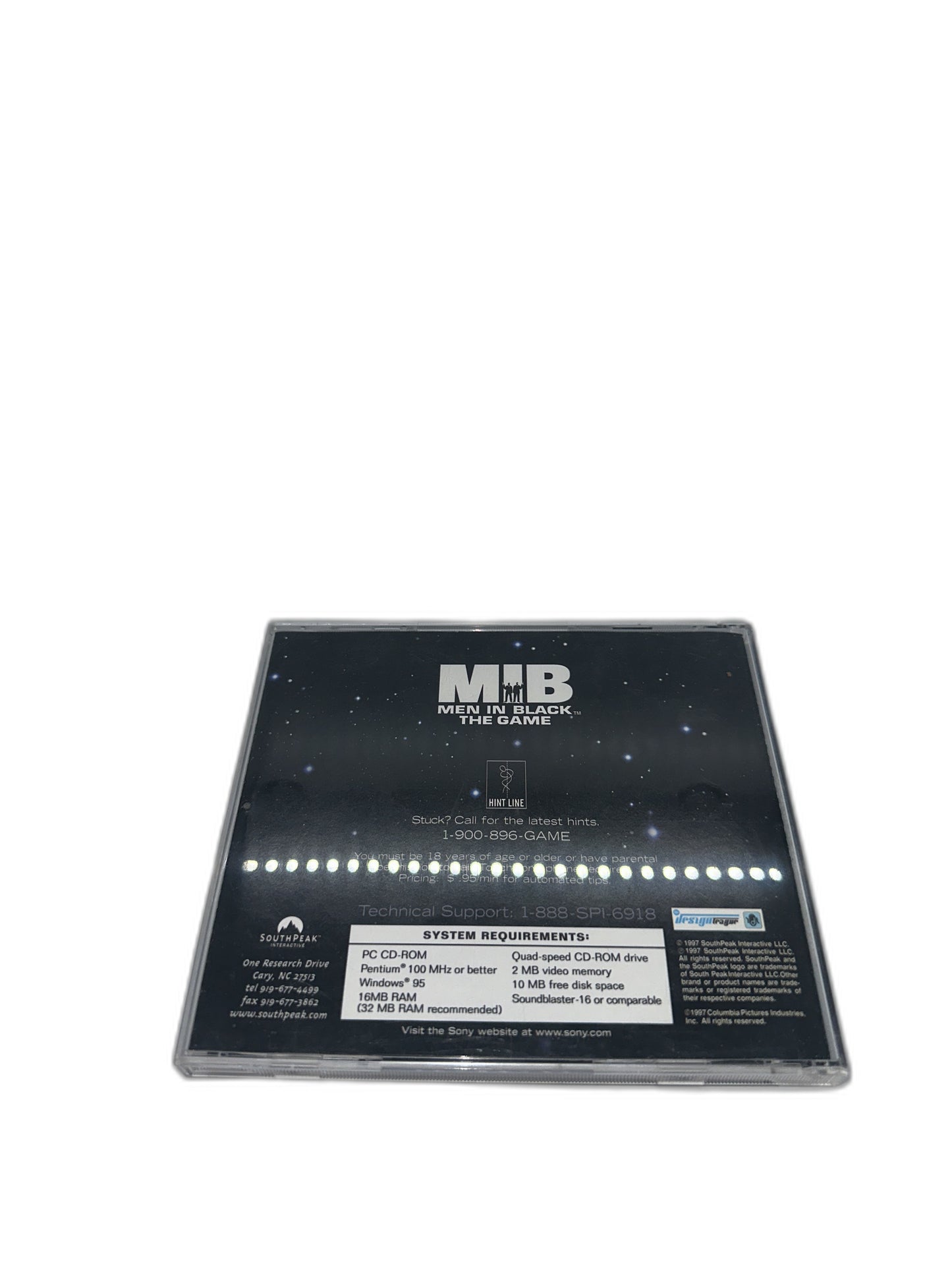 Pc Men In Black The Game CIB Tested