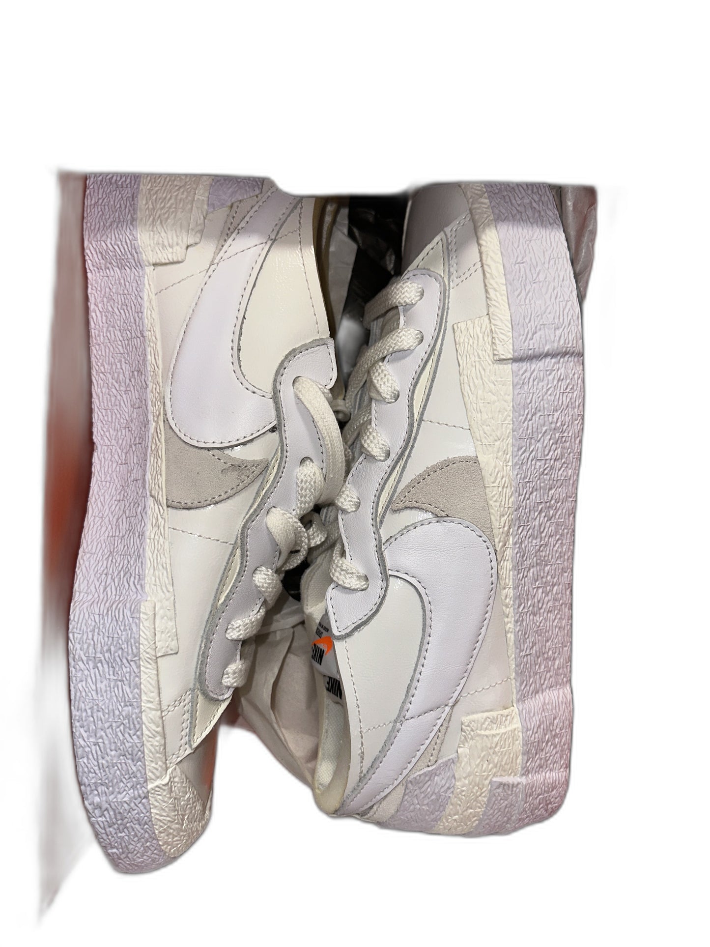 Nike Blazer Low Sacai White Size 10 Mens DM6443100