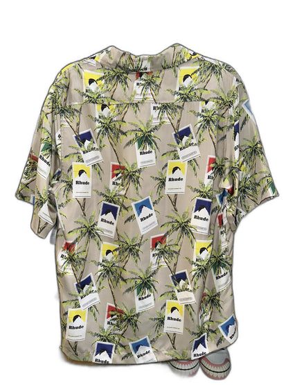 New Rhude Ciggarette Print Shirt Size M Mens