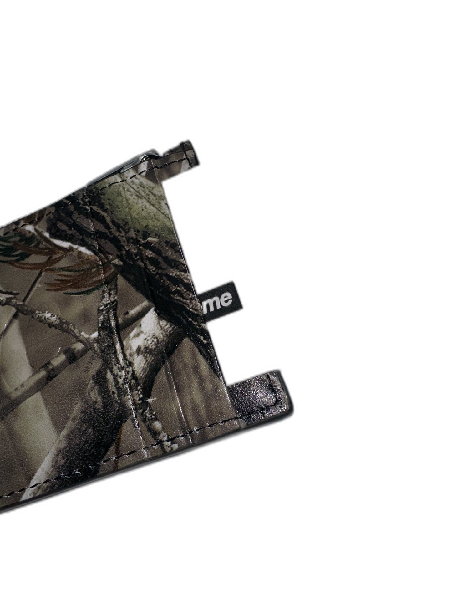 New Supreme Realtree Leather Zip Card Holder