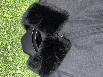 New Supreme Burberry X Shearling Collar Down Puffer Jacket Size M Mens