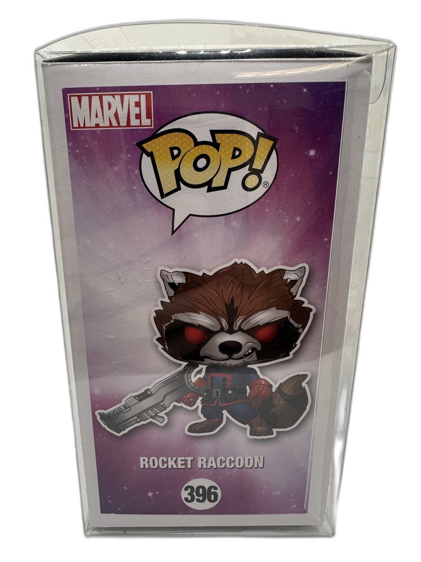 New Funko Pop Rocket Raccoon Autographed Trevor Devall #396