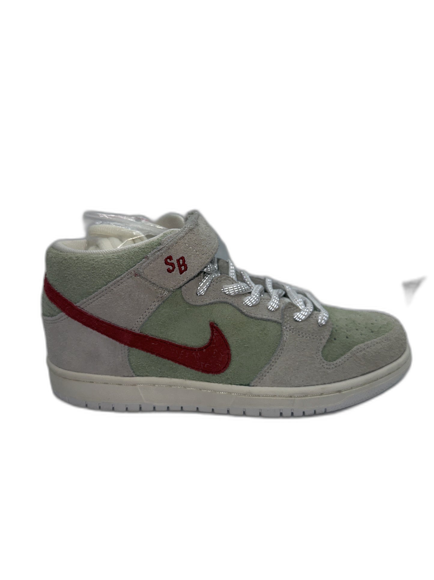 Nike White Widow Dunk Mid Size 8 Mens AQ2207-163