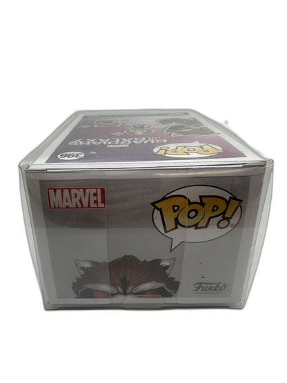New Funko Pop Rocket Raccoon Autographed Trevor Devall #396