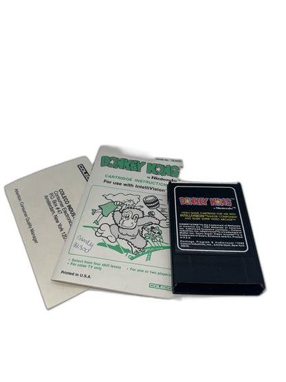 Mattel Intellivision Donkey Kong CIB Tested