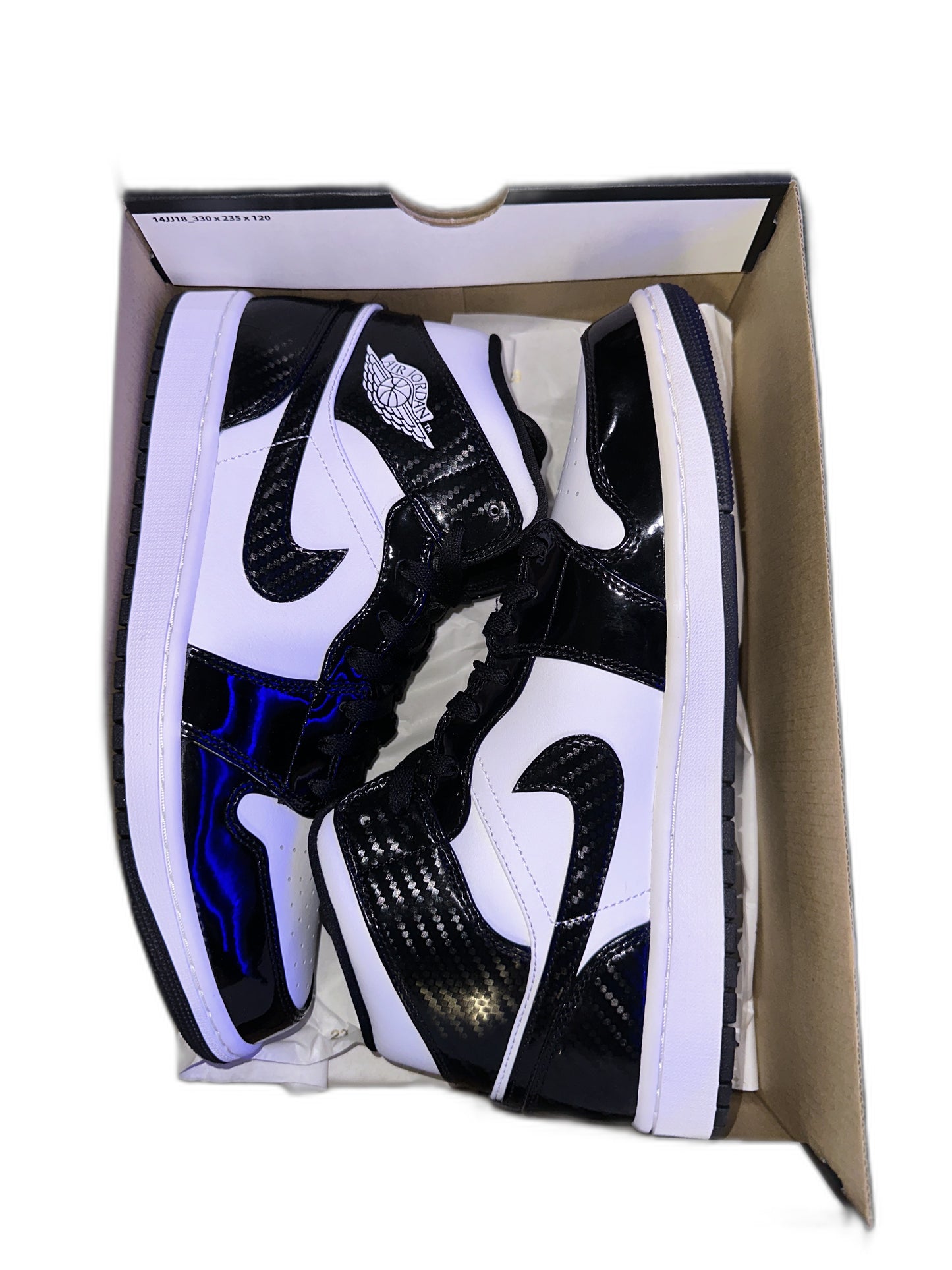 New Air Jordan 1 Mid Carbon Fiber Size 11 Mens DD1649001