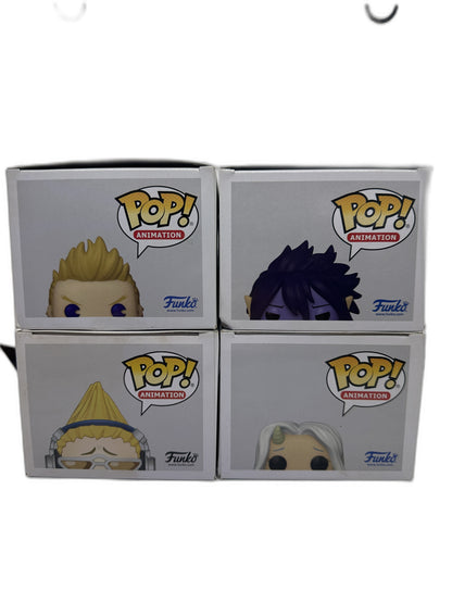 New Lot Of 4 Funko Pop Mirio Togata Tamaki Amajiki Present Mic Eri