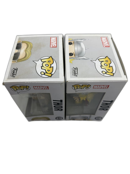 New Funko Pop Marvel Casual + Classic Thor Bundle #479 #438