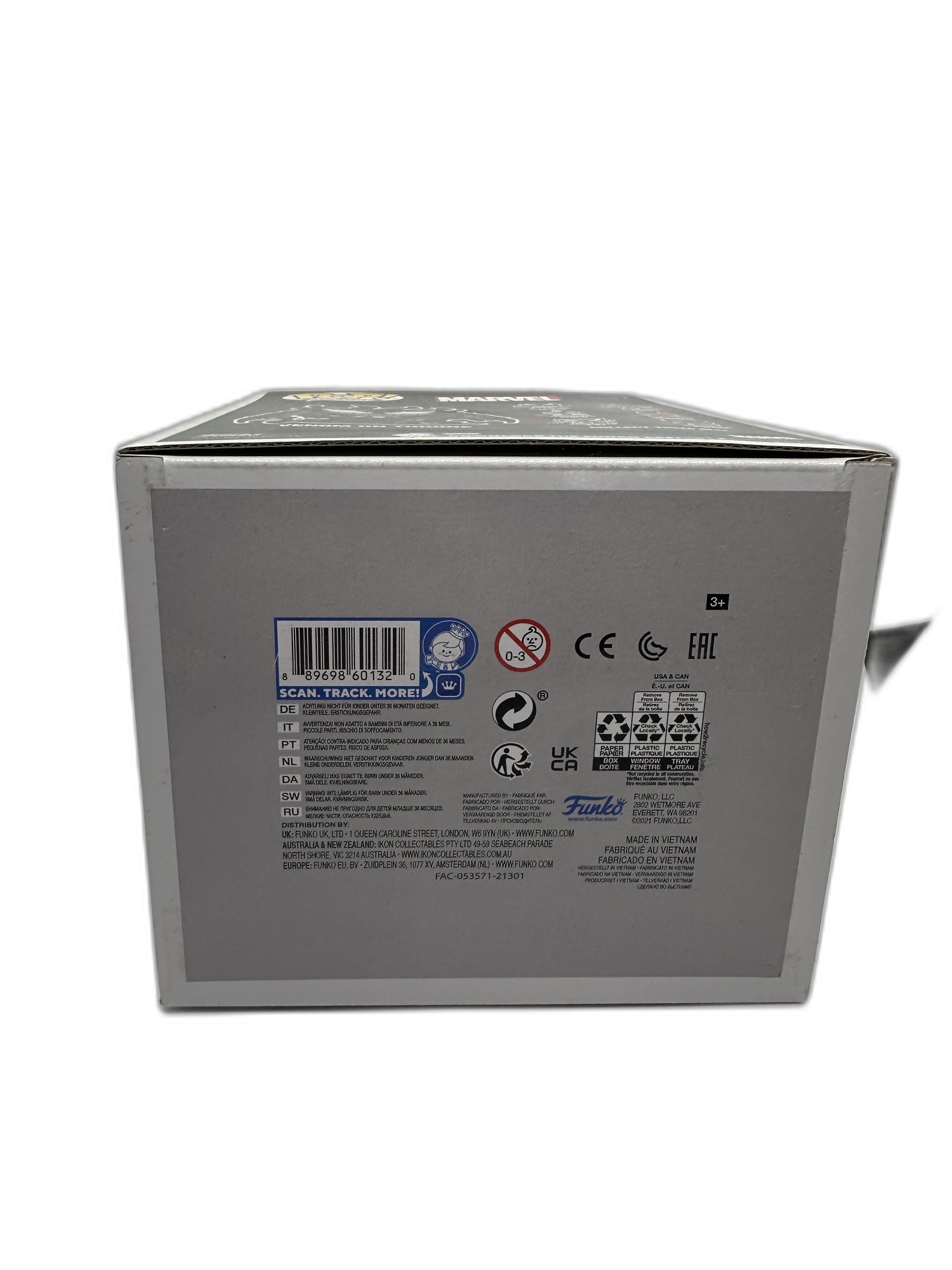 New Funko Pop Marvel Venom On Throne (Glows In Dark) #965