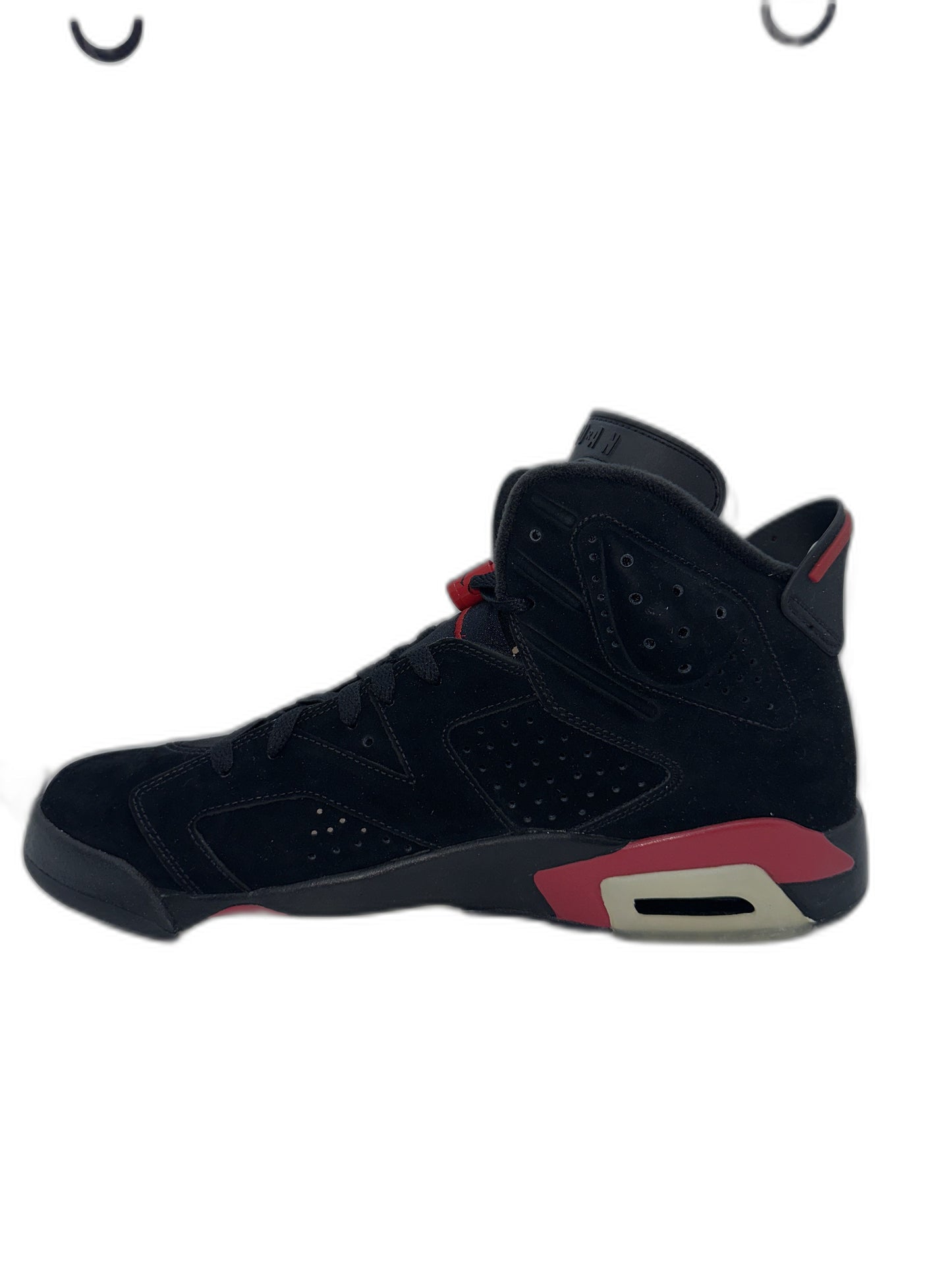 New Air Jordan 6 Retro Black Varsity Red -2010 Size 12 Mens 384664 61