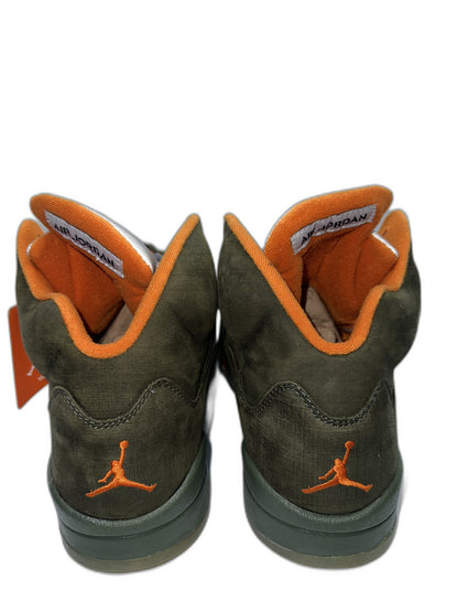 New Air Jordan 5 Retro Olive -2006 Size 12 Mens 314259381