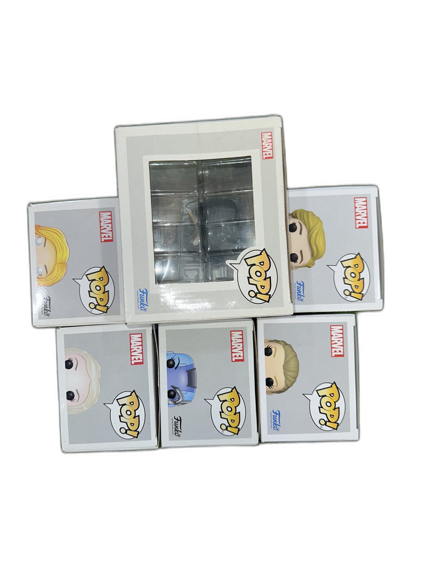 New Lot Of 6 Funko Pop Marvel Women #432 #1022 #1255 #131 #203 #1213