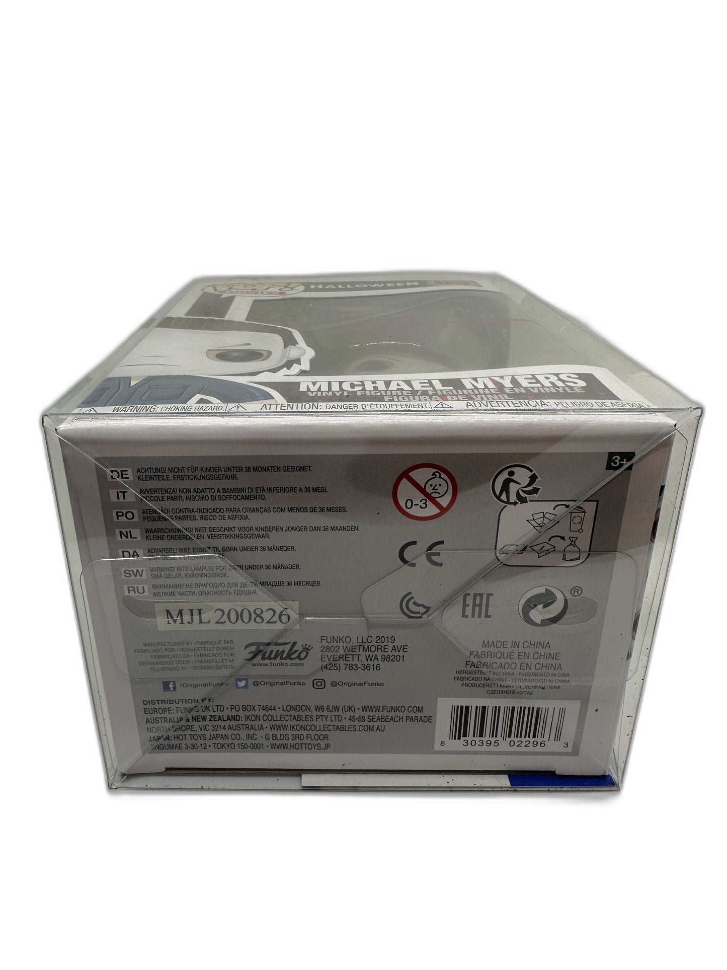 New Funko Pop Michael Myers Autographed Jjc #3