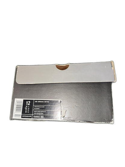 New Air Jordan 3 Retro Pure Money -2006 Size 12 Mens 136064103