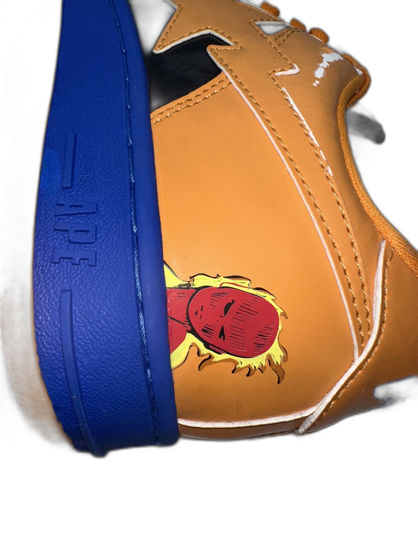 Bape Human Torch Bapesta -2005 Size 10 Mens 802