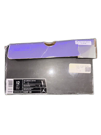 New Air Jordan 5 Retro Olive -2006 Size 12 Mens 314259381